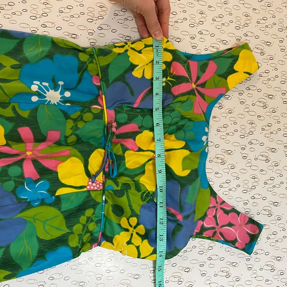 Vintage Hawaiian Maxi Dress Sleeveless Size XS - Picture 8 of 11